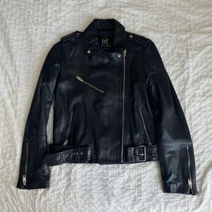 Zara Women's Black Leather Jacket